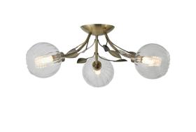 Elm Ceiling Lights Deco Semi Flush Fittings Elm Ceiling Lights Deco Semi Flush Fittings